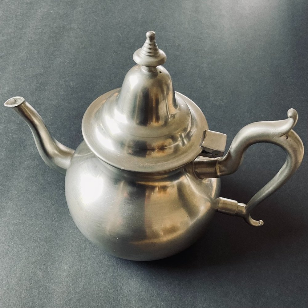 WOODBURY PEWTERERS Pewter Teapot Made for The Henry Ford Museum EUC